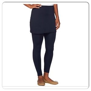 Legacy skirted leggings in grey